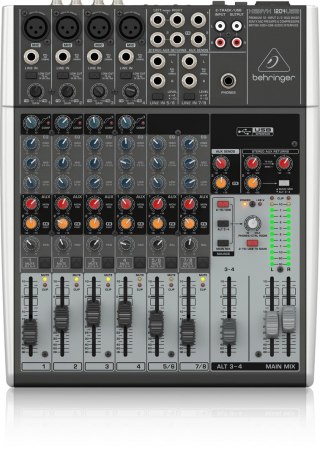 Behringer Xenyx 1204USB mikser audio 12 kan. Szary