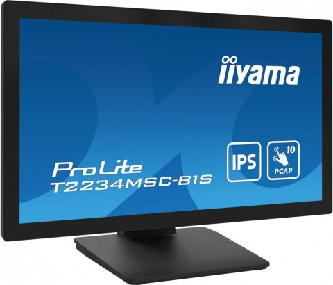 Monitor ProLite 21.5 cala T2234MSC-B1S IPS,10PKT.VGA,HDMI,DP