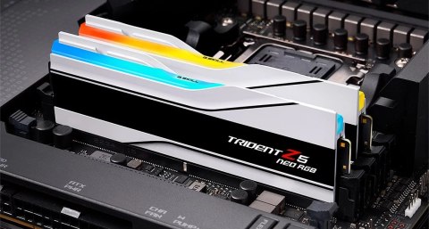 G.SKILL TRIDENT NEO AMD RGB DDR5 2X32GB 6000MHZ CL30-36 EXPO WHITE F5-6000J3036G32GX2-TZ5NRW