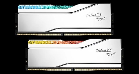 G.SKILL TRIDENT Z5 ROYAL RGB DDR5 2X16GB 6400MHZ CL30 SILVER F5-6400J3039G16GX2-TR5S