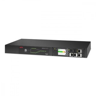 Przełącznik źródeł zasilania AP4423A Rack ATS, 230V, 16A, wejście C20, wyjścia 8x C13, 1x C19