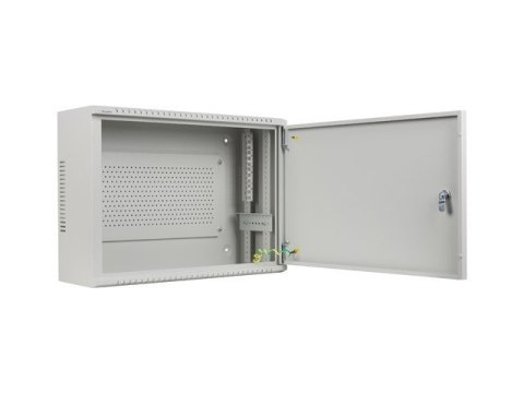 Szafa instalacyjna rack wisząca 19 cali 4u+3u 540x200 niskoprofilowa (złożona) szara