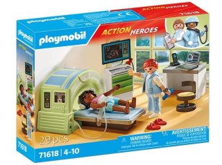 *Playmobil Action Heroes 71618 Pacjent podczas rezonansu magnetycznego