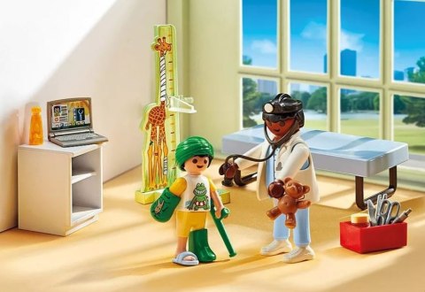 *Playmobil Action Heroes 71619 Pediatra z pluszowym misiem