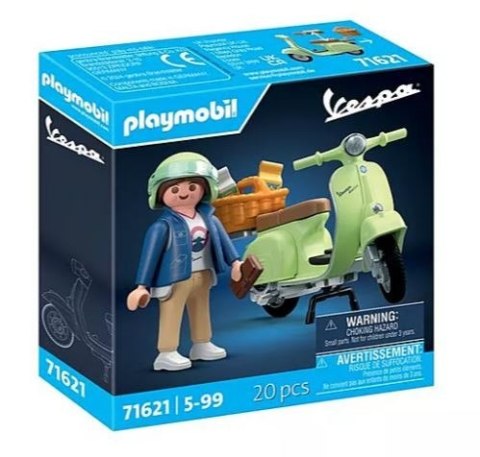 *Playmobil Vespa 71621 1969 Vespa 150 Sprint Veloce, jasnozielony