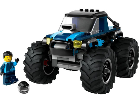 LEGO Klocki City 60402 Niebieski monster truck