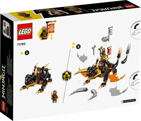 LEGO Klocki Ninjago 71782 Smok Ziemi Colea EVO