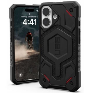 UAG Monarch Pro - obudowa ochronna do iPhone 16 kompatybilna z MagSafe (kevlar black)