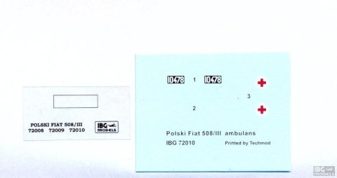 Polski Fiat 508/III ambulans