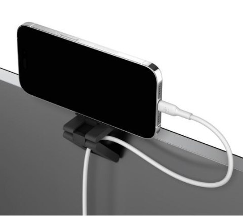 Uchwyt magnetyczny iPhone do monitora czarny