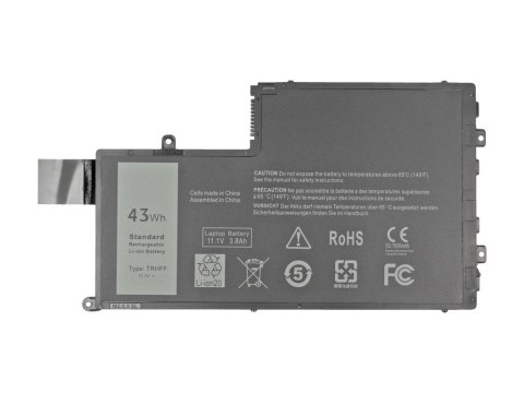 Bateria do Dell Inspiron 15 (5542), 14 (5445) 3800 mAh (43 Wh) 10.8 - 11.1 Volt