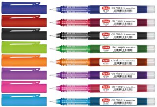 Cienkopisy kapilarne 0,5mm 8 kolorów TO-347 TOMA
