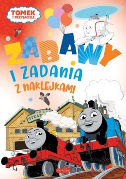 Książeczka Tomek i przyjaciele. Zabawy i zadania z naklejkami