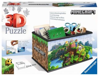 Puzzle 216 elementów 3D Szkatułka Minecraft