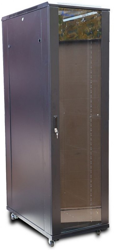 EXTRALINK 42U 800X800 STANDING RACKMOUNT CABINET BLACK