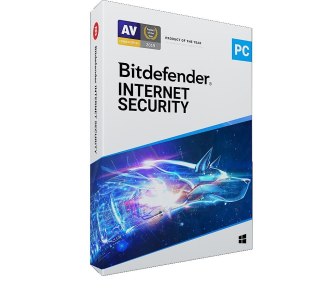 BITDEFENDER Internet Security (3 stan.; 36 miesięcy; Wersja cyfrowa; Domowa, Komercyjna)