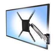 Ergotron INTERACTIVE TV ARM WALLMOUNT/30-55IN 8-18KG MIS-E/F POLISHED