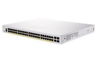 Cisco CBS350-48FP-4G-EU łącza sieciowe Zarządzany L2/L3 Gigabit Ethernet (10/100/1000) Srebrny