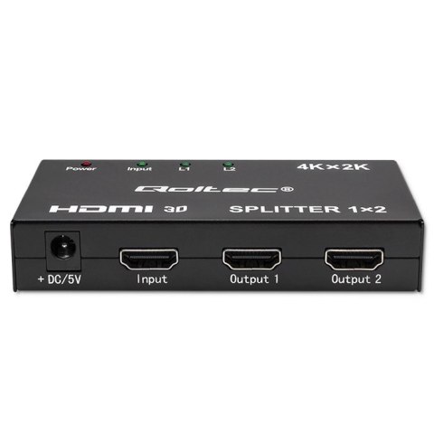 Aktywny rozdzielacz Splitter 2 x HDMI 4K x 2K | 3.4Gb/s