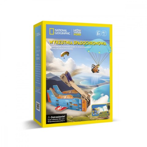 Puzzle 3D National Geographic Wyrzutnia spadochronowa