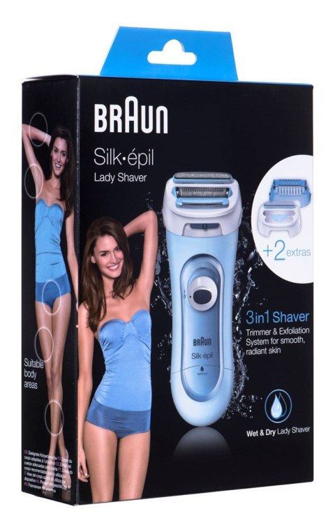 Golarka damska BRAUN Silk-épil LS 5160 depilator Niebieski