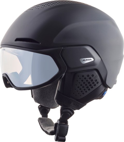 Kask narciarski ALPINA ALTO V BLACK MATT 59-63