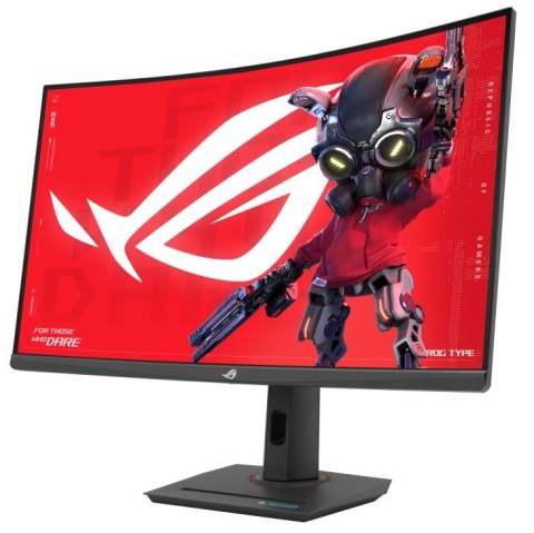 ASUS ROG Strix XG32WCS monitor komputerowy 80 cm (31.5") 2560 x 1440 px Quad HD LED Czarny