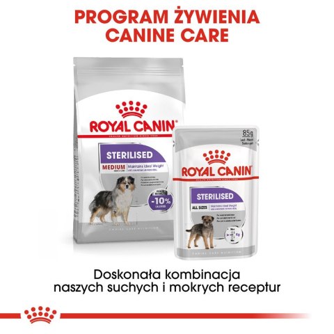 ROYAL CANIN CCN Medium Sterilised - sucha karma dla psa dorosłego - 3kg