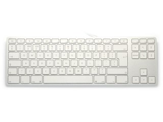 Klawiatura aluminiowa Mac Tenkeyless srebrna