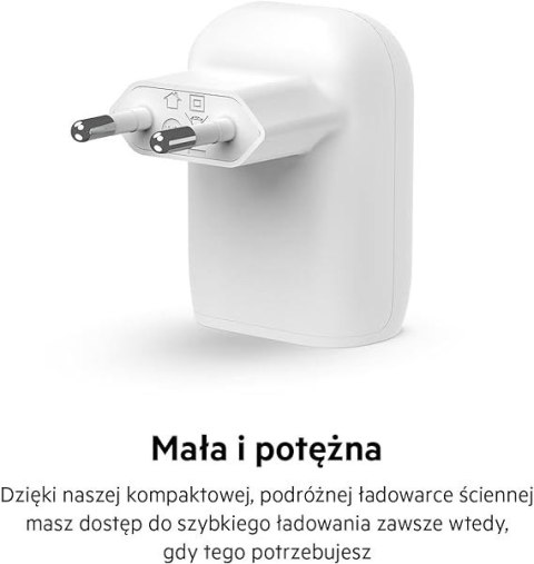 Ładowarka sieciowa BOOST CHARGE 30w USB-C PD PPS + Kabel USB-C