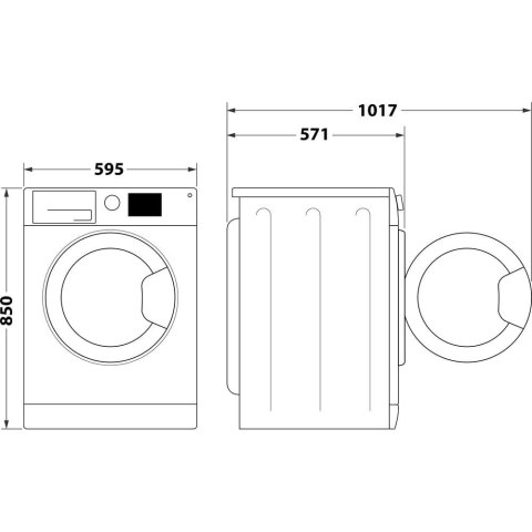 Pralka WHIRLPOOL FFS 7259 B EE