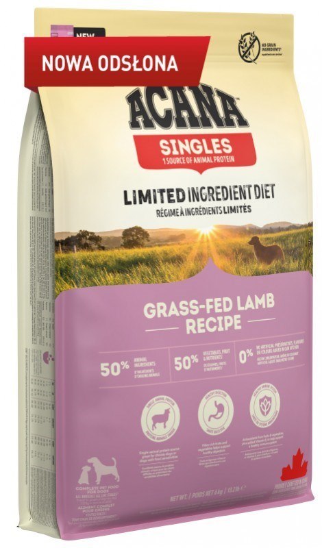 ACANA Grass-Fed lamb dog 6kg