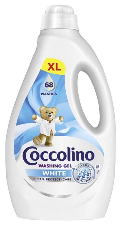 Coccolino White XL Żel Do Prania Białych Tkanin 68 Prań 2,72l