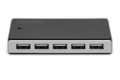 Digitus Hub USB 2.0, 10-portowy