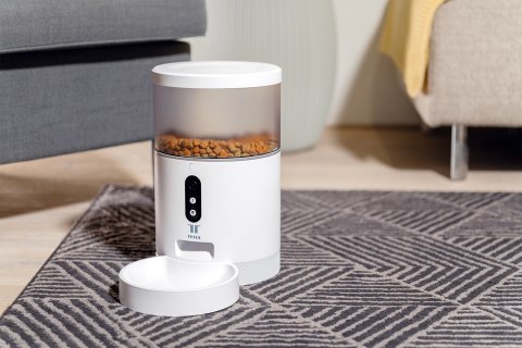 Dozownik karmy dla zwierząt z kamerą TESLA TSL-PC-BL4C Smart Pet Feeder Camera