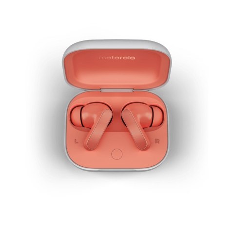 Słuchawki BT Moto buds Wireless Earbuds, Coral Peach