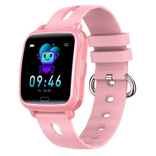 Dziecięcy smartwatch BT Denver z pomiarem różowy