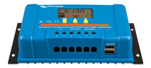 Victron Energy Regulator PWM DUO LCD&USB 12/24V-20A