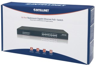 INTELLINET SWITCH GIGABIT 16X 1000MBPS RJ45 POE/PO