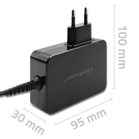 Qoltec Szybka Ładowarka PD 120W Turbo | 5-28V | 3-4.5A | USB-C | Czarna