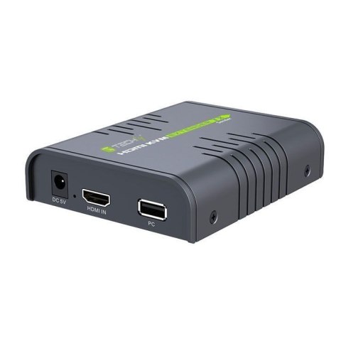 TECHLY KVM EXTENDER HDMI+USB PO SKRĘTCE DO 120M IDATA HDMI-KVM2