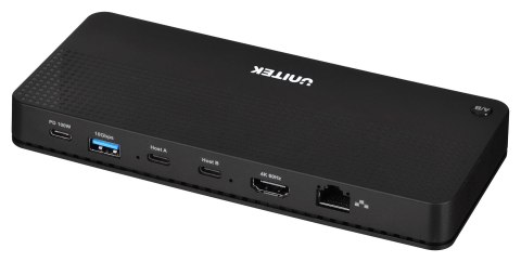 UNITEK PRZEŁĄCZNIK KVM 4K HUB USB 11 PORTÓW