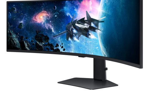 Samsung G95C monitor komputerowy 124,5 cm (49") 5120 x 1440 px Dual QHD LED Czarny