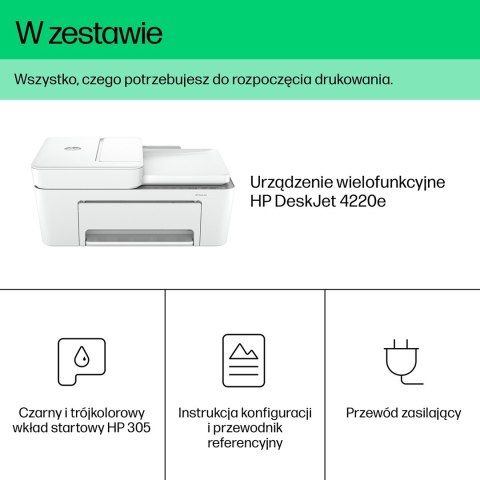 HP Urządzenie wielofunkcyjne DeskJet 4220e