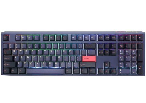 Klawiatura gamingowa Ducky One 3 Cosmic Blue, RGB LED - MX-Blue (US)