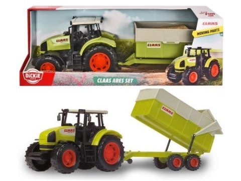 Traktor Z przyczepą Dickie Claas Ares z Przyczepką 203739000 (Od 3 lat)