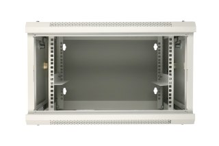 Extralink - szafka wisząca 19" 6U 600x600 AZH Szara