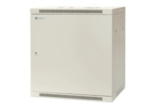 EmiterNet Szafa wisząca niedzielona 19'' 12U, drzwi całe z blachy, 600×450×635mm szer./gł./wys.