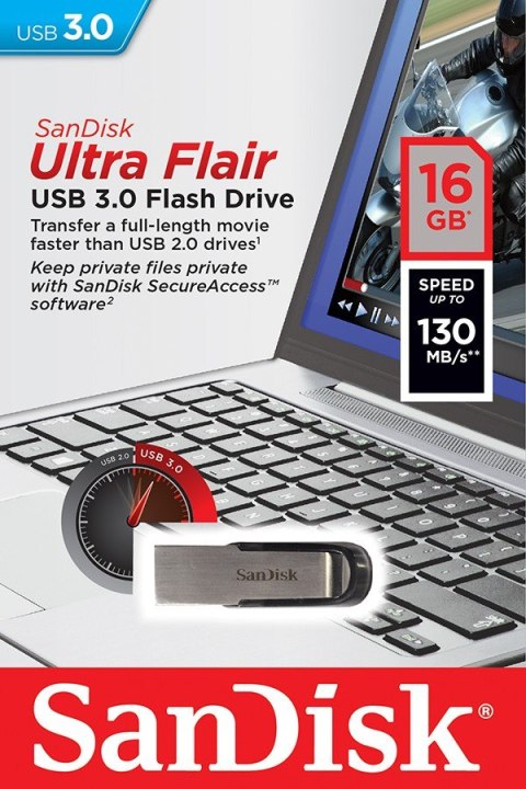 ULTRA FLAIR USB 3.0 16GB (do 130MB/s)