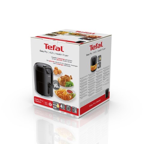 Frytownica beztłuszczowa Tefal Easy Fry Classic EY201815 (4,2 l; 1,2 kg; 1500W; kolor czarny)